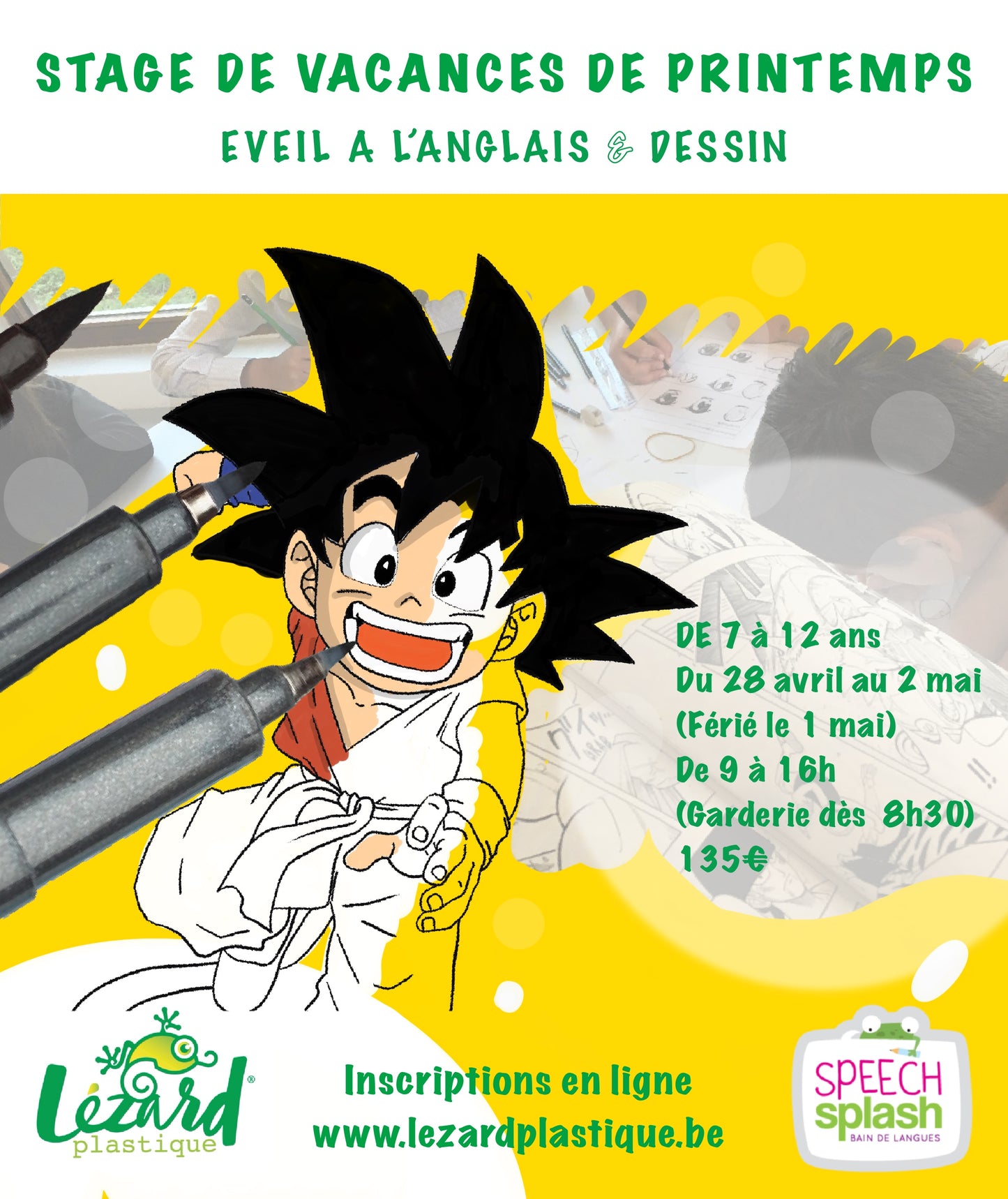 Eveil à l’anglais et dessin