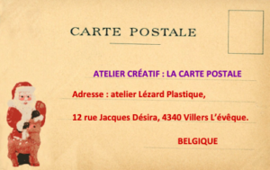 Atelier créatif : la carte postale 100% artisanale @ Lézard Plastique